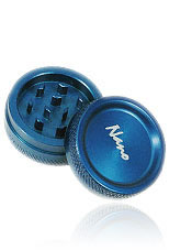 Metallic blue nano grinder